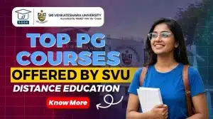 Top PG Courses Offered by SVU Distance Education in 2026