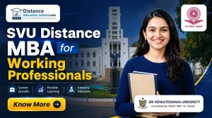 SVU Distance MBA for Working Professionals